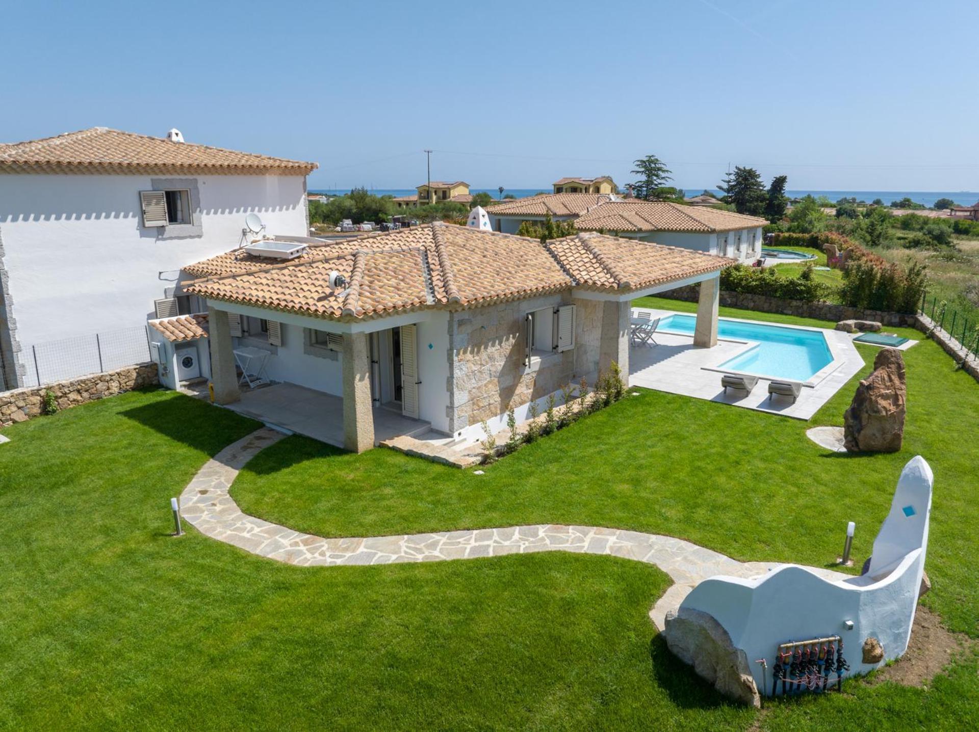 Villa Corallo Sx Ottiolu Порто Отиолу Екстериор снимка